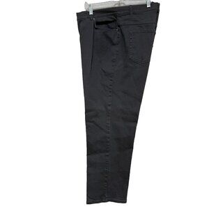 Style & Co Womens Plus 18W Denim Pants Zip Stretch Jeans Moto Biker Casual Gray